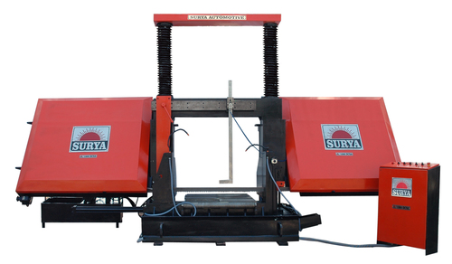 Heavy Duty Bandsaw Machine - Steel Build, 3-Inch Capacity | Ideal for Industrial and Trader Applications