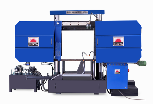High Speed Bandsaw Machine - Steel Material, 3 Capacity | Ideal for Industrial and Trader Use