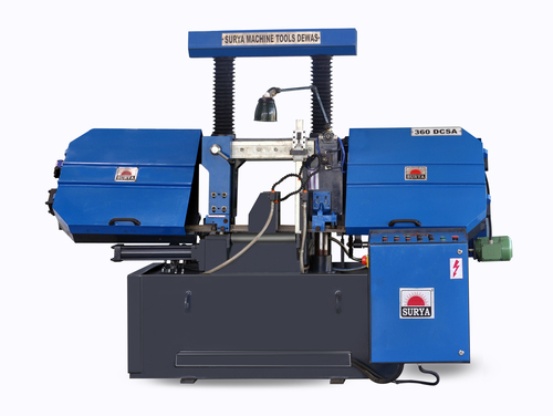 Industrial Bandsaw Machine - Steel Material, 3 Capacity | Ideal for Industrial and Trade Use