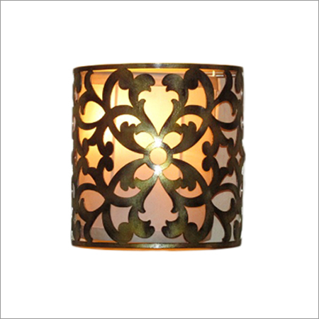 Designer Half Cylinder Frame Wall Lamp