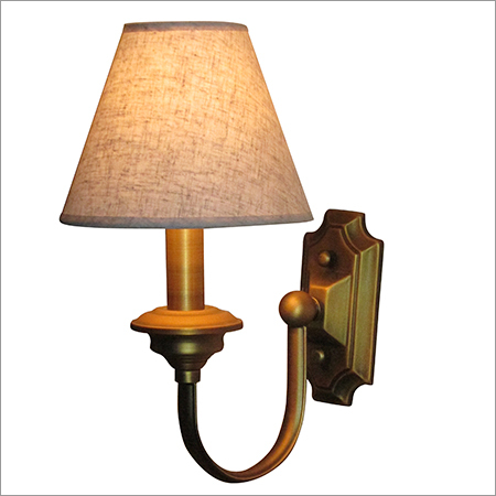 Designer Antique Finish Single Wall Lamp with a Lamp shade