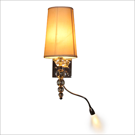 Bed Side Wall Lamp with a Reading Light