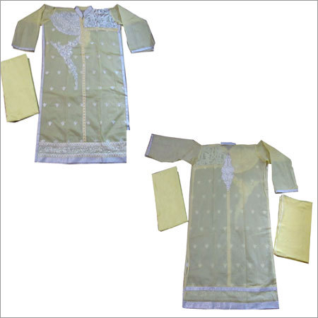Fancy Chanderi Salwar Suits