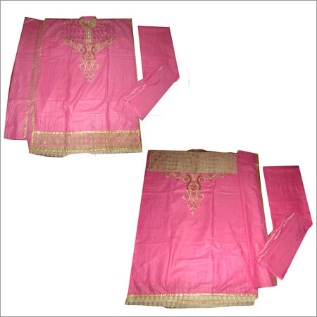 Semi Glace Front Neck Suit