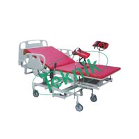 Hospital Gyne Delivery Bed - Color: White Red