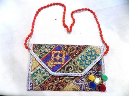 Multicolor Women Embroidered Purse