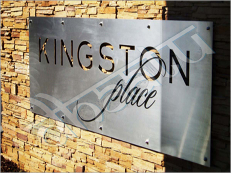 Stainless Steel Etched Nameplates