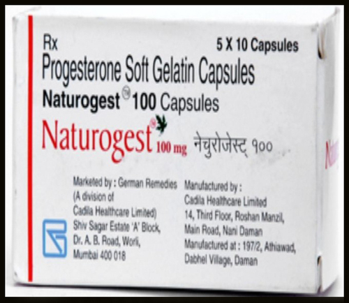Progesterone capsule