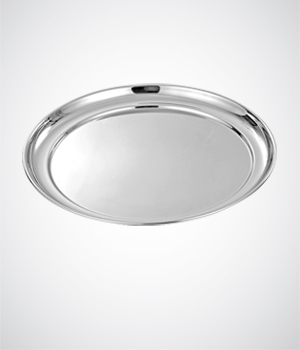 RAJBHOG PLATE 22G. MIRROR FINISH
