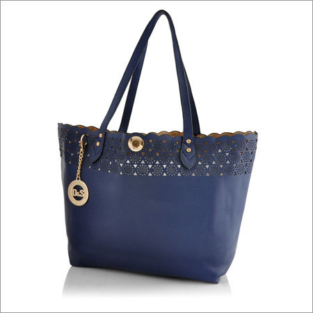 Blue Ladies Hand Bags