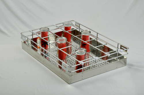 Perfotaed Glass Basket