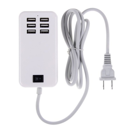 6 Ports USB Desktop Home Charger