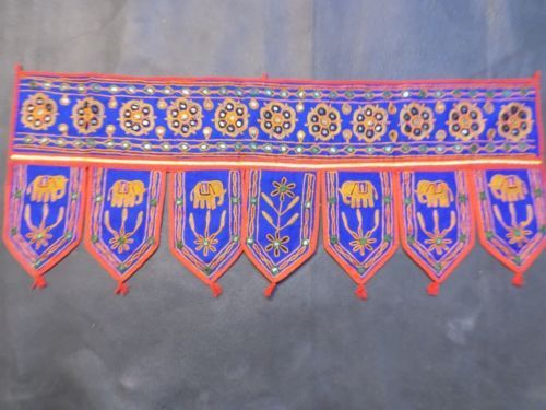 Traditional embroidered wall hanging