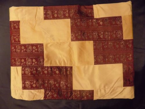 Traditional Embroidered Silk Bed Cover