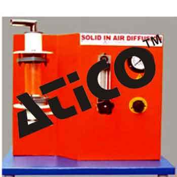 Solid In Air Diffusion Apparatus - Borosilicate Glass Column Rotameter Air Flow Bourdon Pressure Gauge | Packed Bed Diffusion Study Mass Transfer Naphthalene Spheres