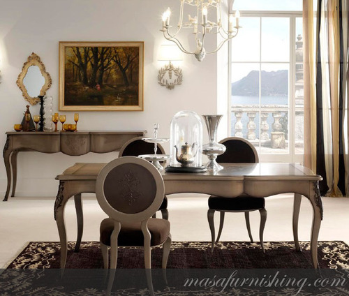 Italian Dining Table Set