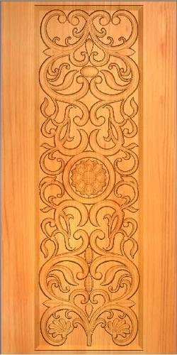 MDF Jali Cutting On Door