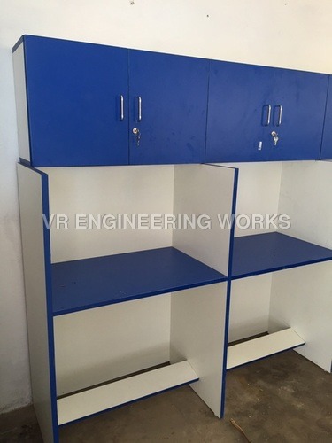 Office Workstation with Lockers