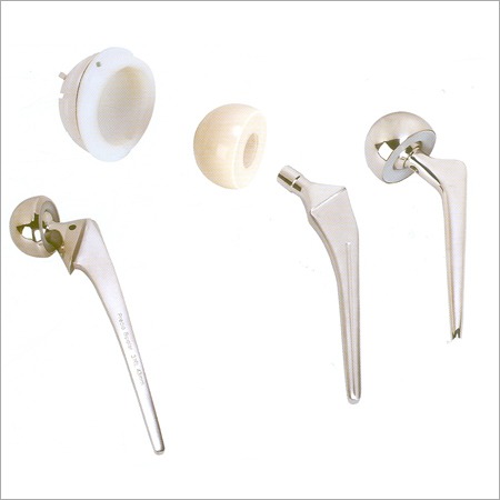 Silver Joint Replacement Prosthesis