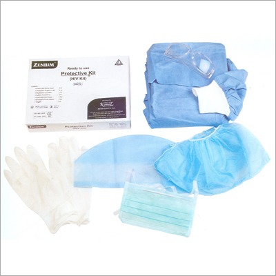 Blue And White Hiv Kit
