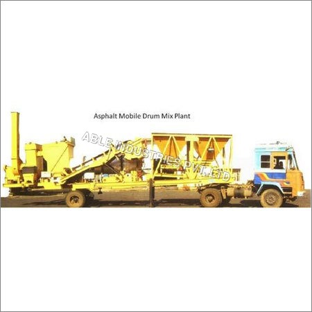 Mobile Asphalt Drum Mix Plant
