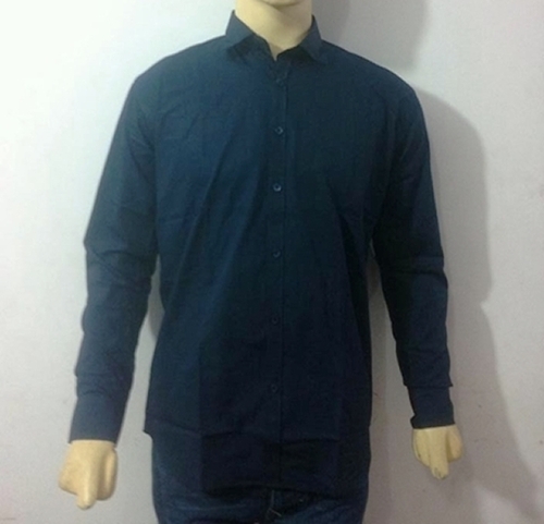 Cotton Plain Shirt