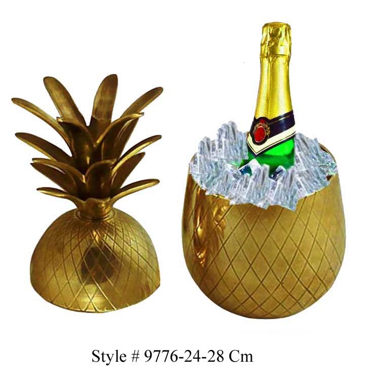 Decorative Brass Pineapple