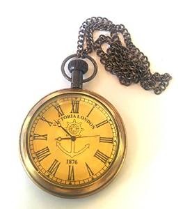 Antique reproduction victoria london pocket watch