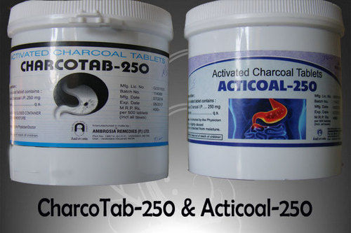 Activated Charcoal Tablets 250Mg