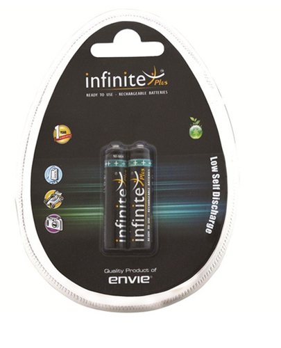 Infinite Plus Ready to Use & Rechargeable AAA Size