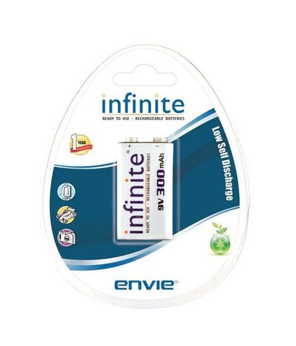Infinite Ready to Use Rechargeable 9V