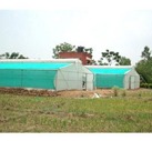 Poly House For Nursery Production Base Material: Steel