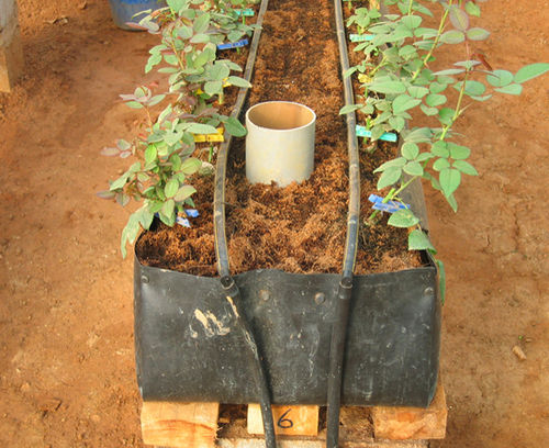 Hydroponics Trough System Base Material: Plastic