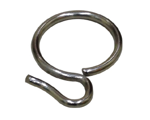 Curtain Ring Base Material: Steel