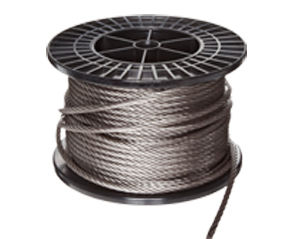 Gi Wire Rope Base Material: Steel