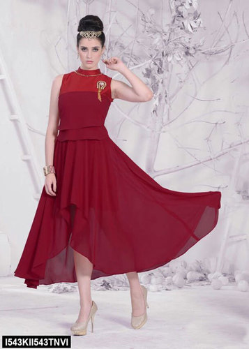 Straight Party Wear Kurti