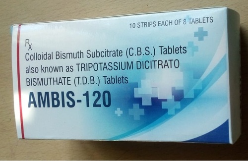 COLLOIDAL BISMUTH SUBCITRATE (C.B.S) TABLETS