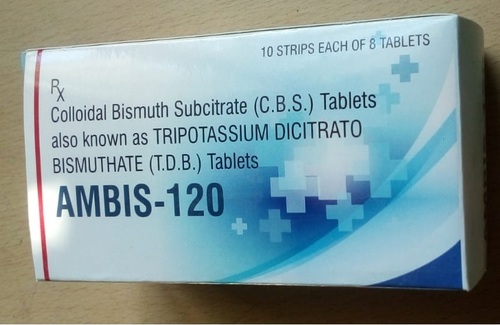 Colloidal Bismuth Subcitrate (C.B.S) Tablets