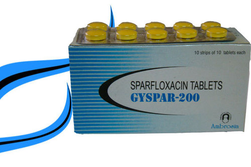 Sparfloxacin Tablet 200Mg - Storage Instructions: Keep In A Cool & Dry Place