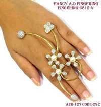 Designer Amercian Diamond Finger Ring