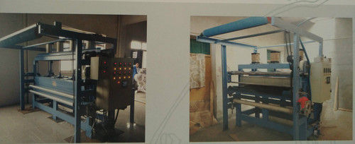 Automatic Flat Embossing Machine - Fabric Type: Polyester