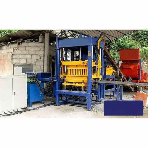 Brick Making Machines - Color: Blue