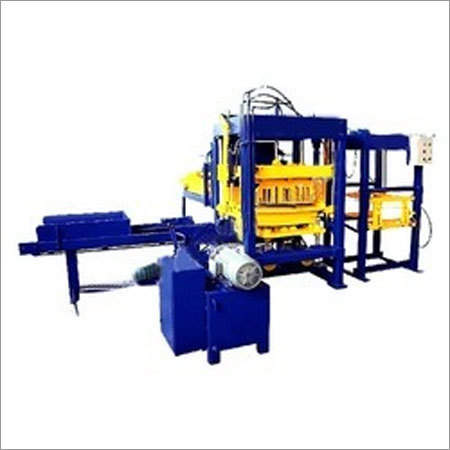 Semi Automatic Fly Ash Brick Making Machine - 310 Voltage, Blue Color, Hydraulic Pressure | High Durability, Heat Insulation, Anti Seismic, Platform Vibration