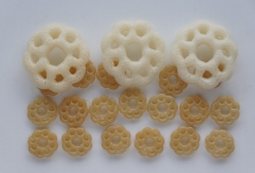 Extruded Fried Flower Pellet