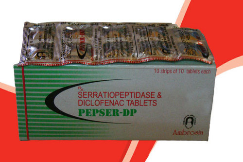 Diclofenac Potassium 50mg And Serratiopeptidase 10mg Tablets