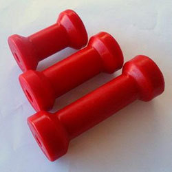 Concave Rollers - Polyurethane, Sizes 6/8/12/12 HD, Specific Pin Sizes | High Impact Resistance, Elastic, Oil and Corrosion Resistant