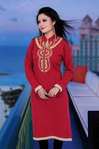 Beaded Work Ladies Kurties