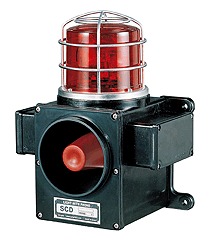 Wall Mounting Explosion Proof Light With Siren - Input Voltage: 110V