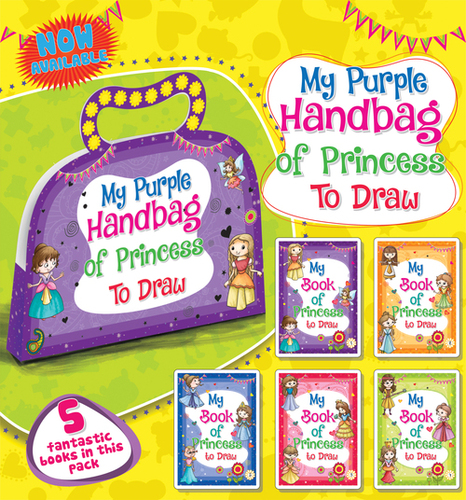 My Purple Handbag Of Princess To Draw