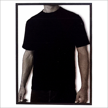 Black Round Neck T Shirt